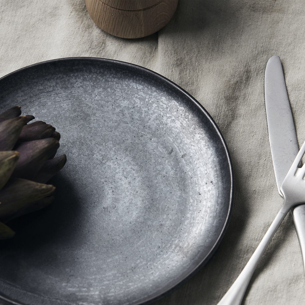 Pion Frukostrallrik 21,5 cm Svart/Brun