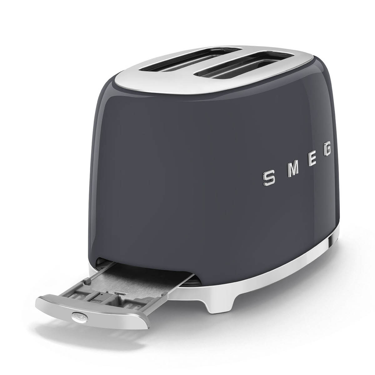Smeg 50's Style Brödrost 2 skivor Grå