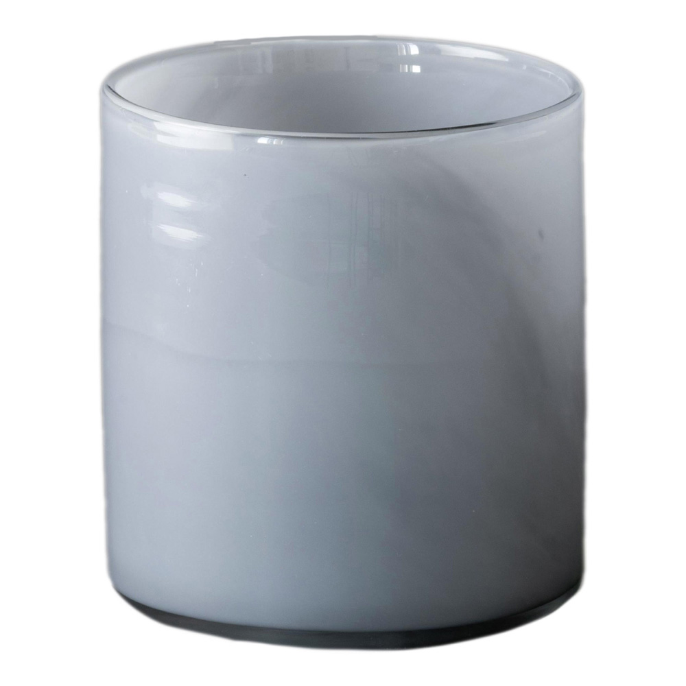 Lyric Ljuslykta Glas 12x14 cm Dusty Blue