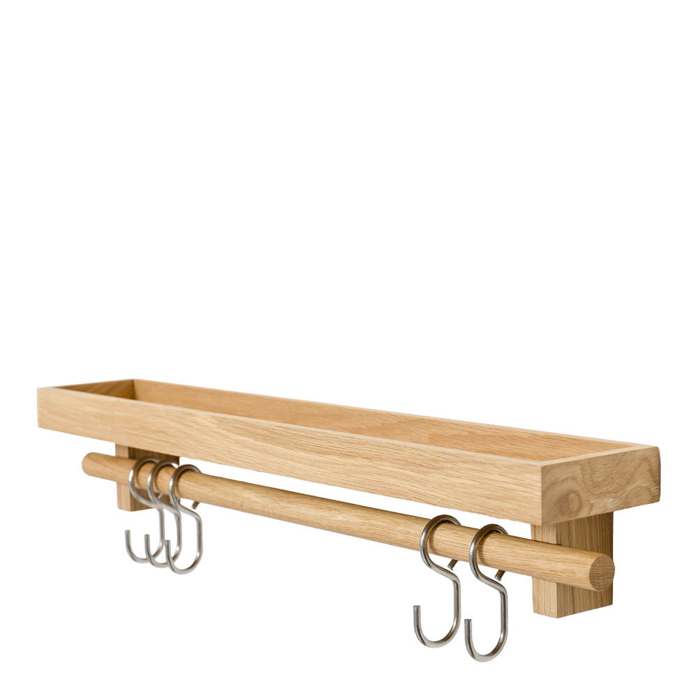 Cook House Hylla med Stång 61 cm Ek