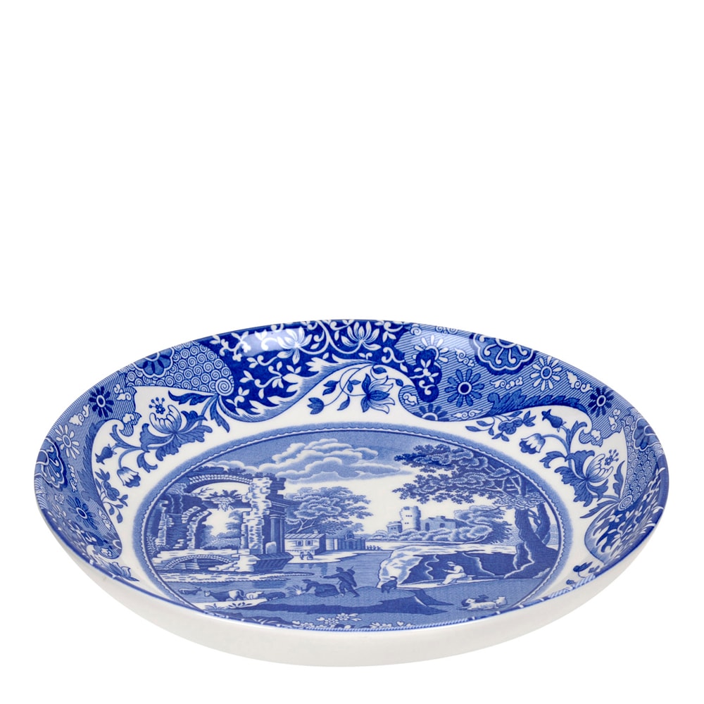 Blue Italian Pastaskål 23 cm