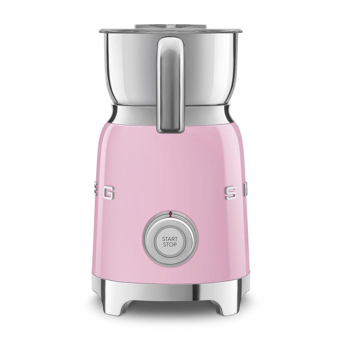 Smeg 50's Style Mjölkskummare Rosa