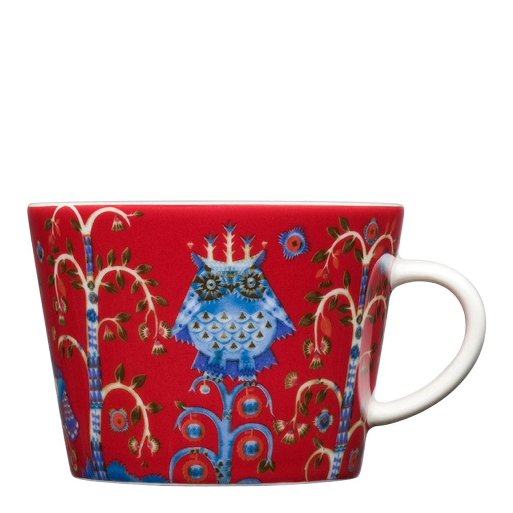 Taika Cappuccinokopp 20 cl Röd