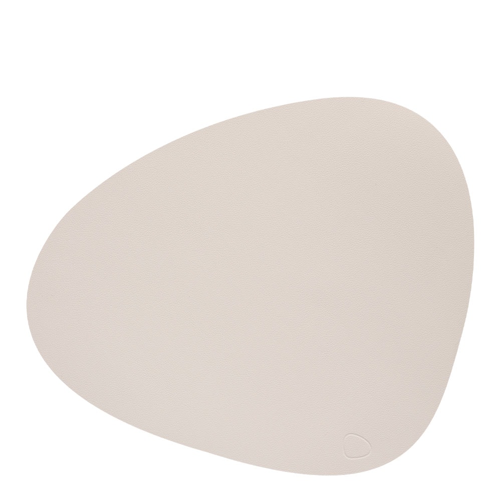 Curve Bordstablett 37x44 cm Soft Nude