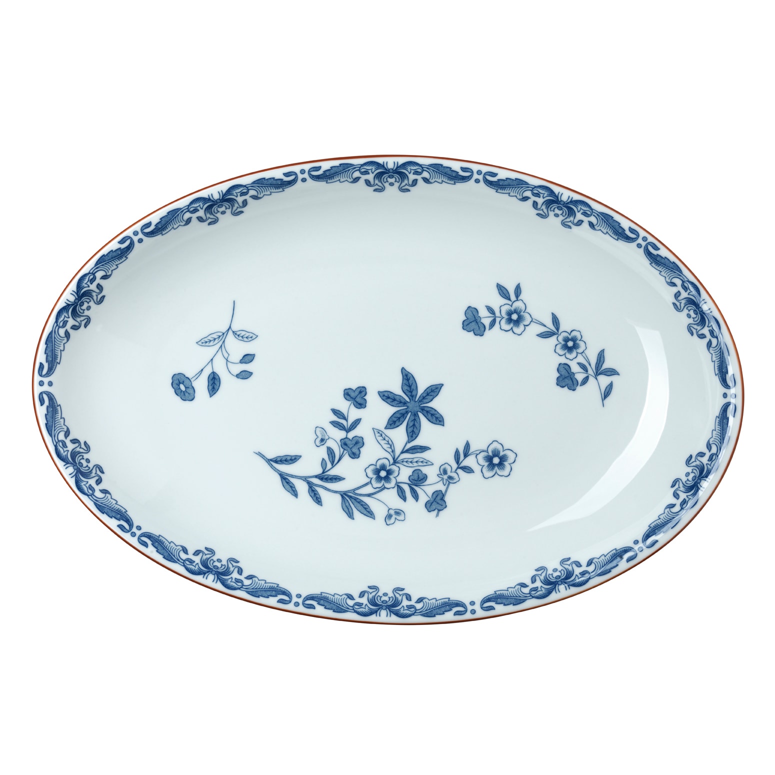 Ostindia Fat ovalt 33x22 cm