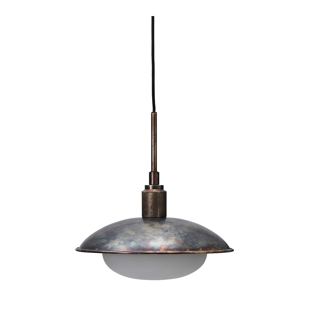 Boston Taklampa 32 cm Antikbrun