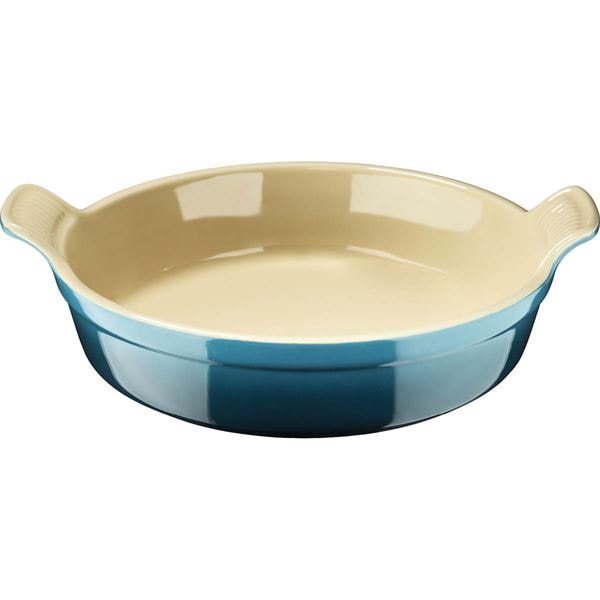 Heritage Ugnsform rund 24 cm Deep teal