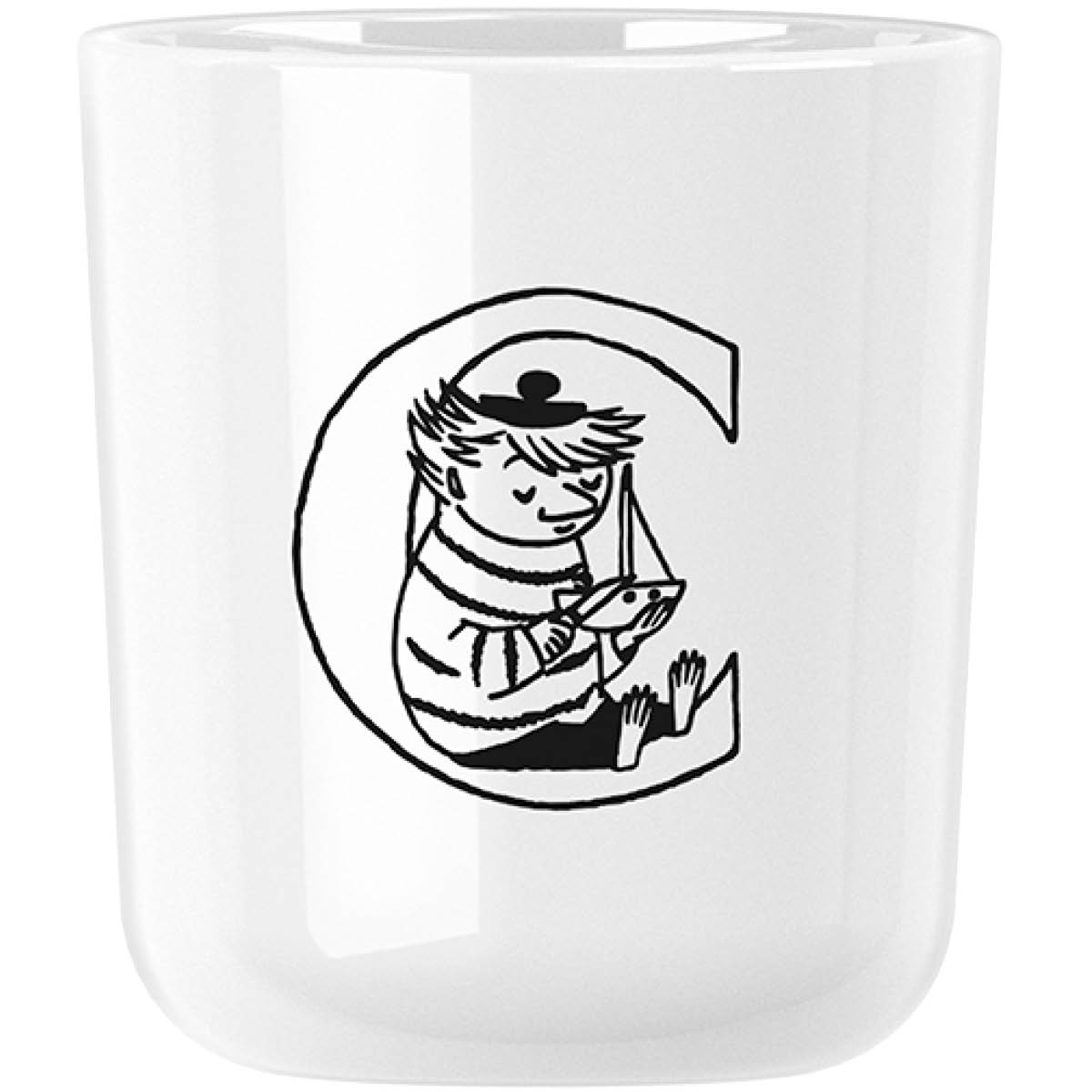 Moomin ABC Mugg 20 cl C Vit