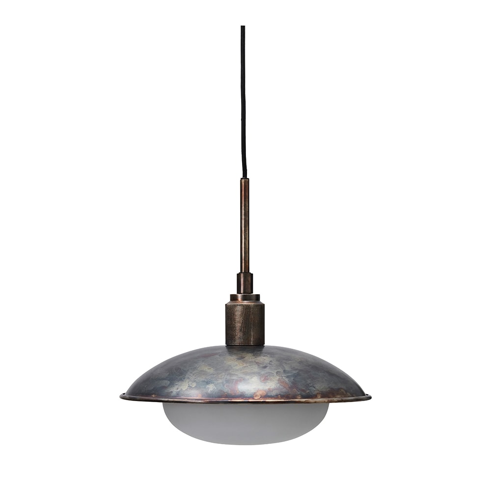 Boston Taklampa 32 cm Antikbrun