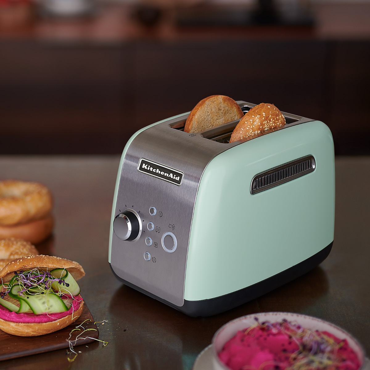 Brödrost Med 2-Fack 5Kmt221 Pistaccio