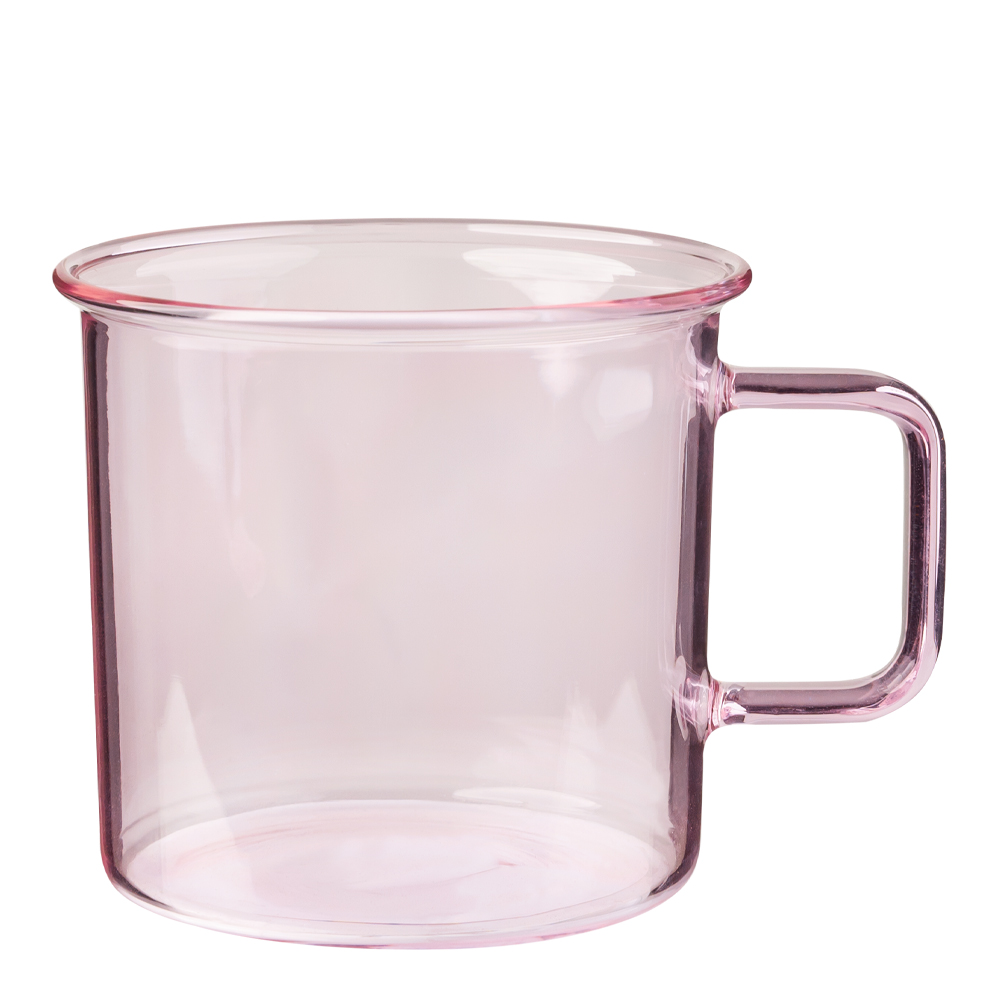 The Mug Glasmugg 3,5 dl Rosa