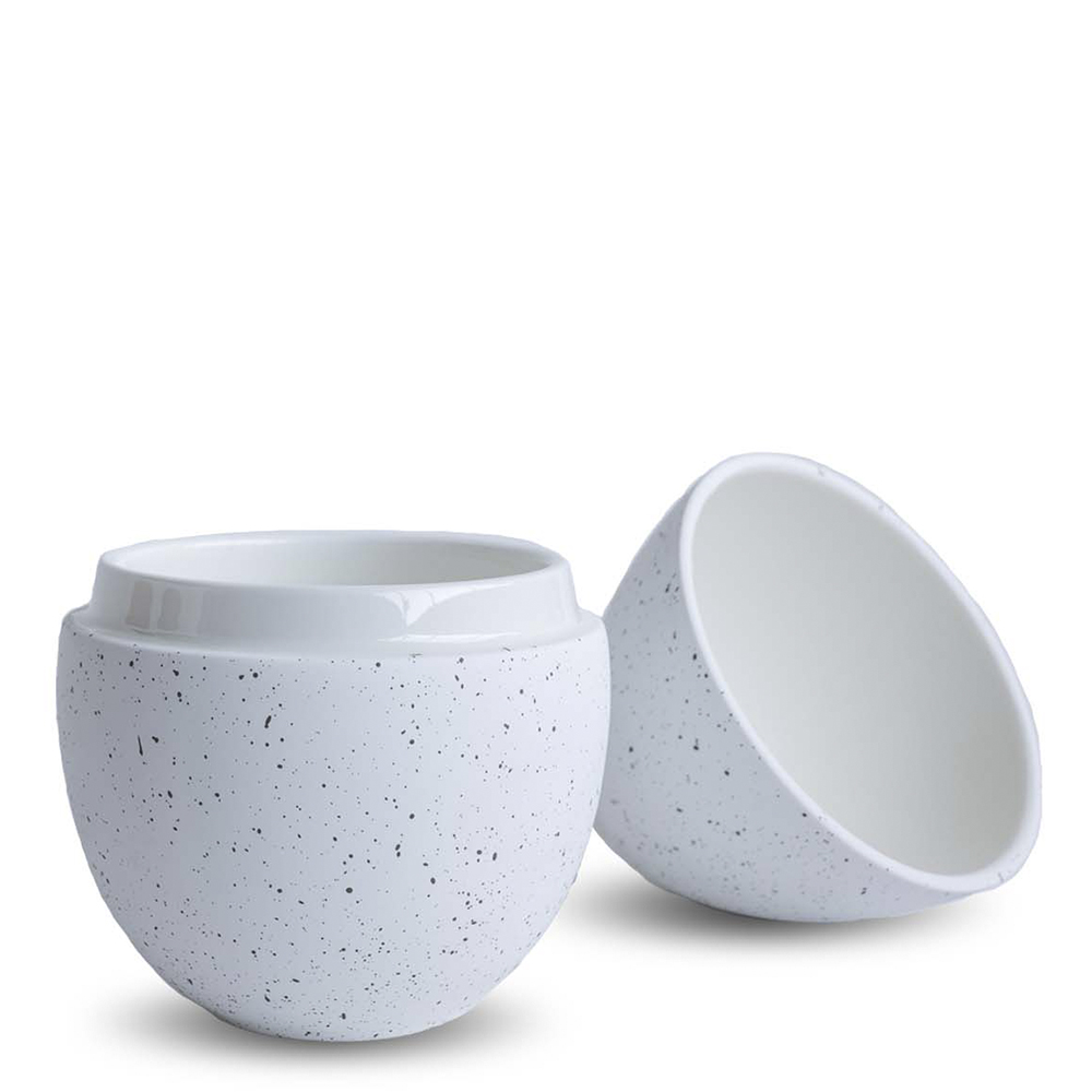 Bonbonniere Påskägg 18 cm Vit/Lera