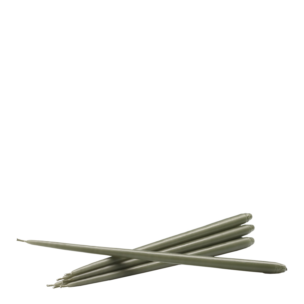 Stoff Nagel Kronljus 6-pack Dusty Green