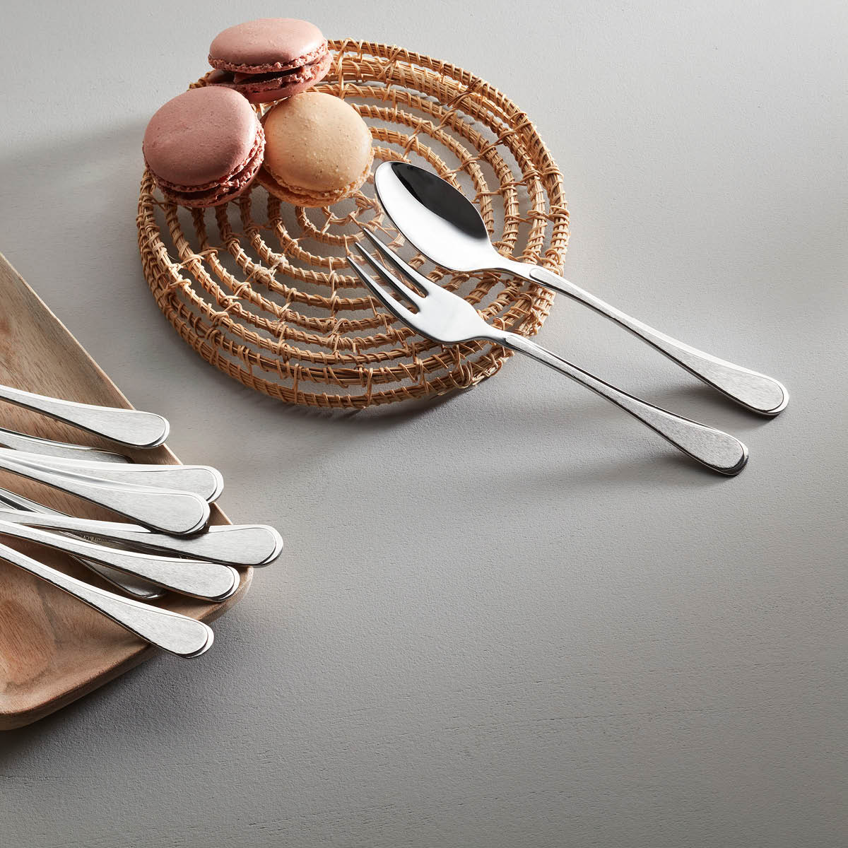 Carina Dessertset 7 Delar Rostfri