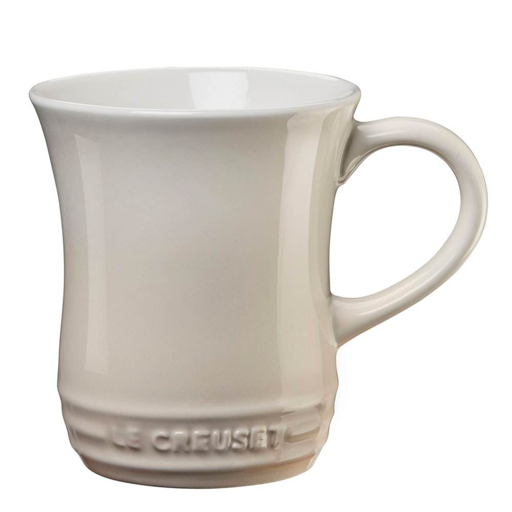 Mugg Stengods Formade sidor 29 cl Meringue