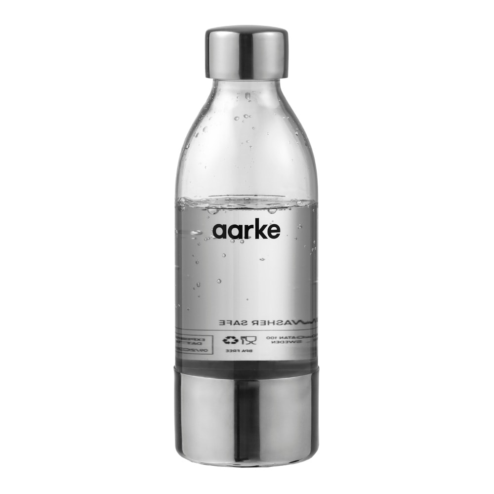 Aarke PET-flaska 450 ml Polerat stål