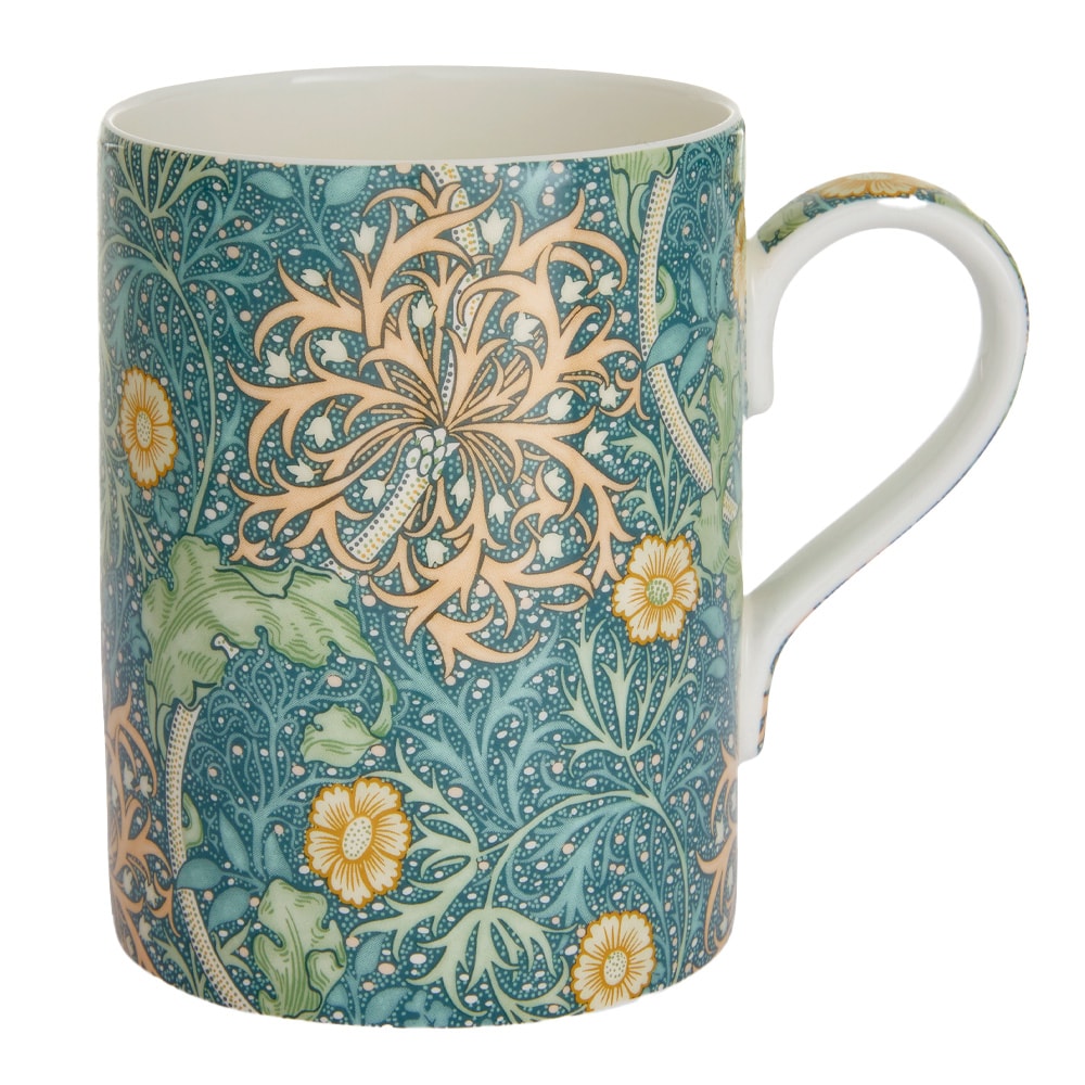 Morris & Co Mugg Seaweed 34 cl Flerfärgad