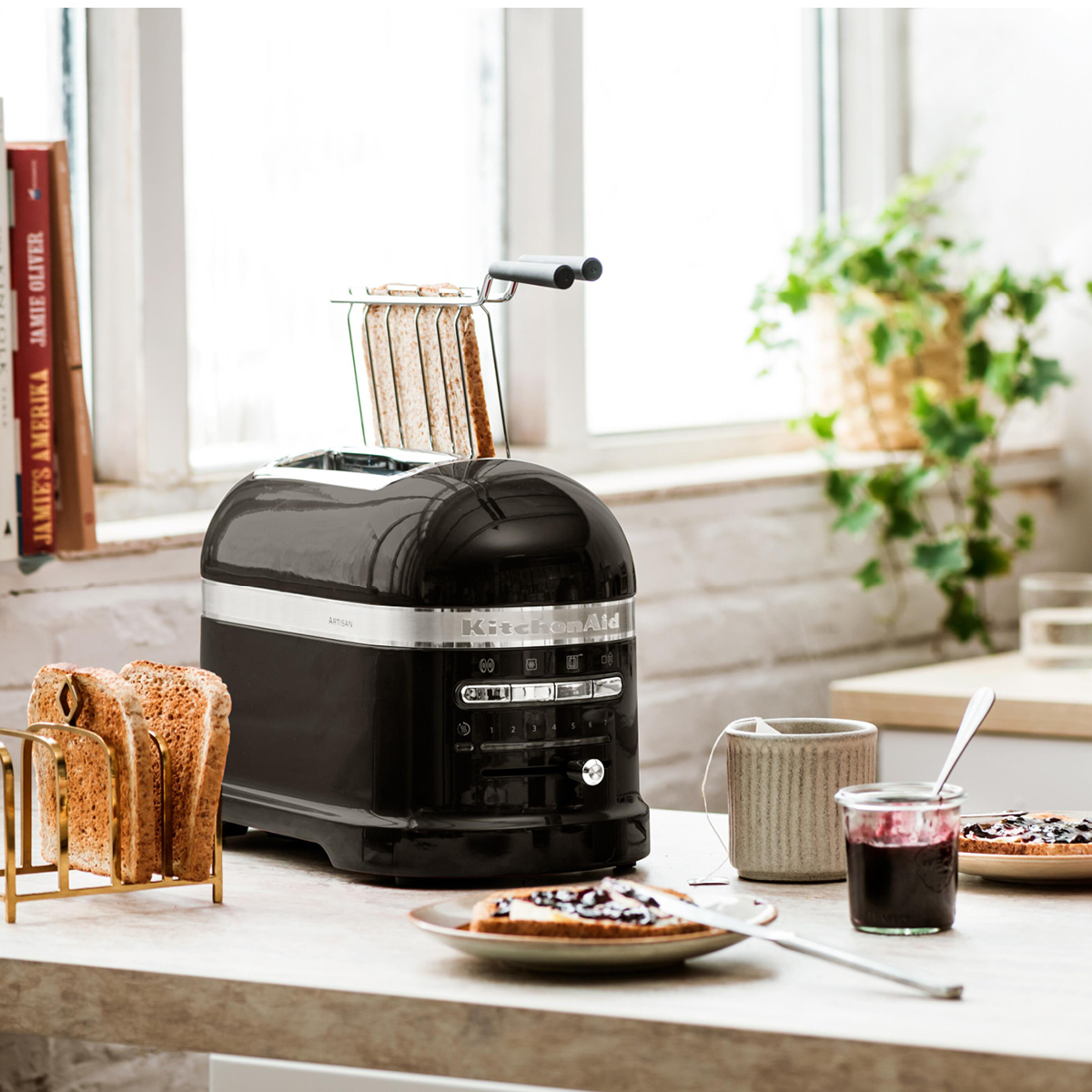 KitchenAid Artisan Brödrost 2 skivor Svart