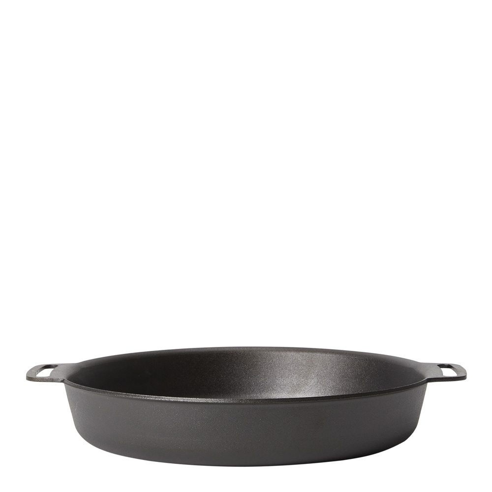 Ugnsform i kolstål 24 cm?Svart