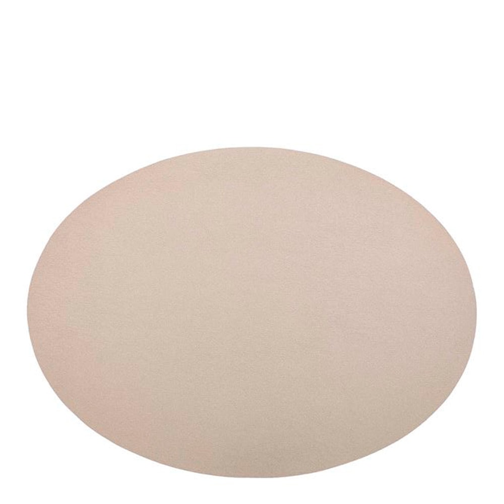 Togo Bordstablett Oval 47 cm Beige