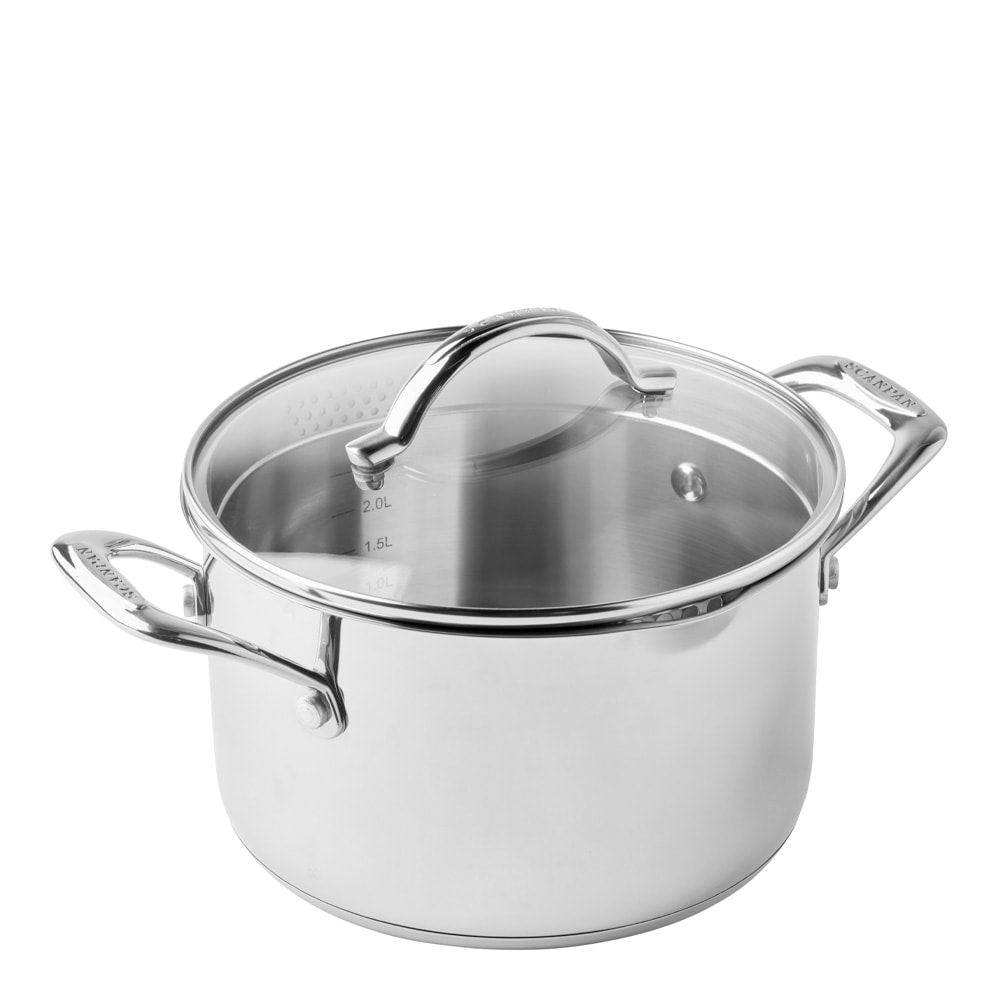 STS Gryta med lock 3,4 L Rostfri