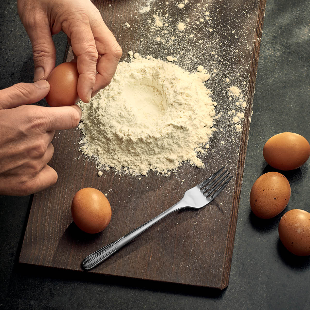 Rå Skärbräda 44x25 cm Ask