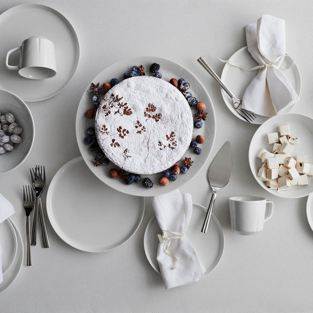 Grand Cru Essentials Middagstallrik 25 cm 4-pack Vit