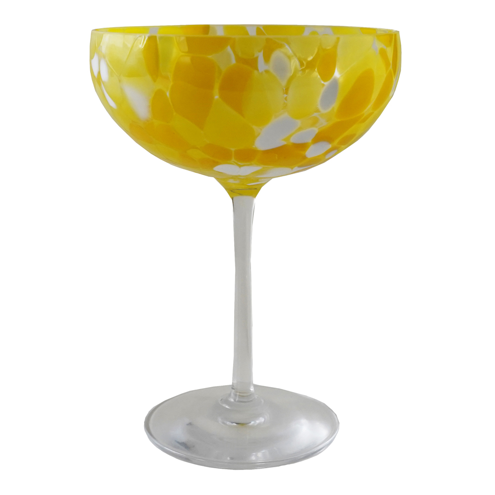 Swirl Champagneglas 22 cl Gul