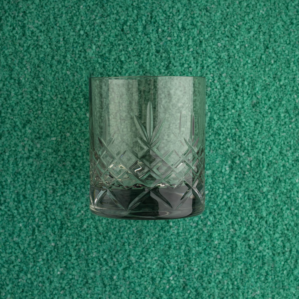 Crispy Lowball Glas 38 cl 2-pack Grön