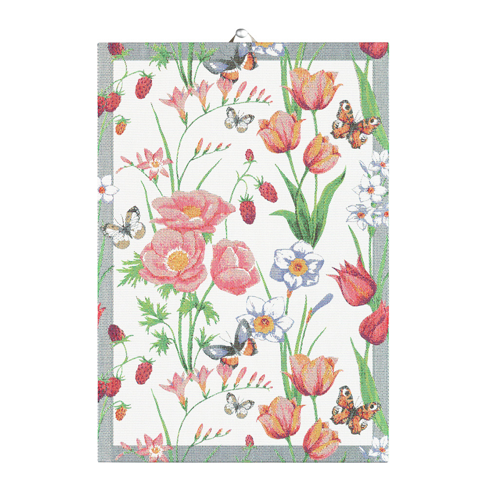 Vårfröjd Kökshandduk 35x50 cm Flerfärgad