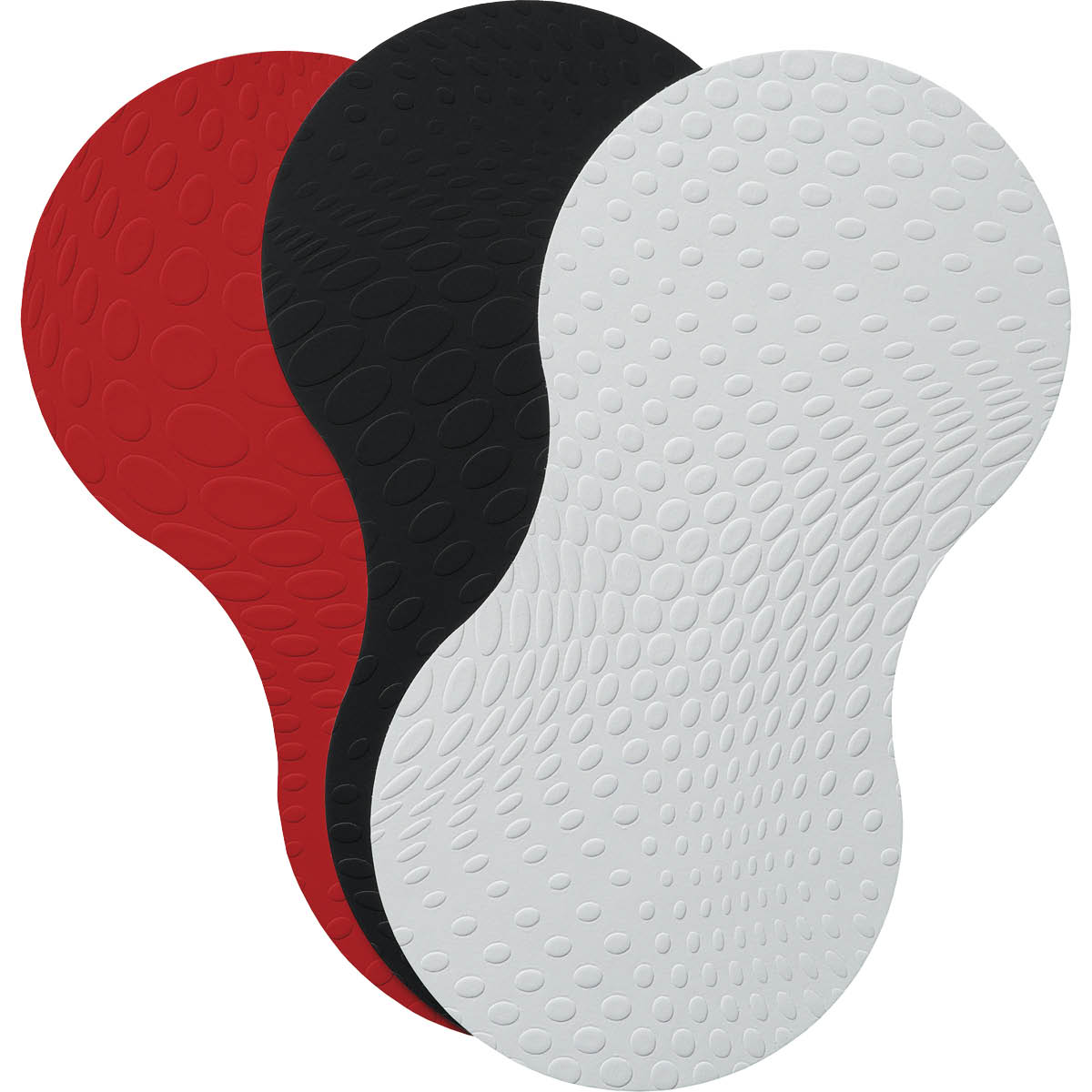 Karim Rashid Glasunderlägg 24x12 cm 4-pack Chili