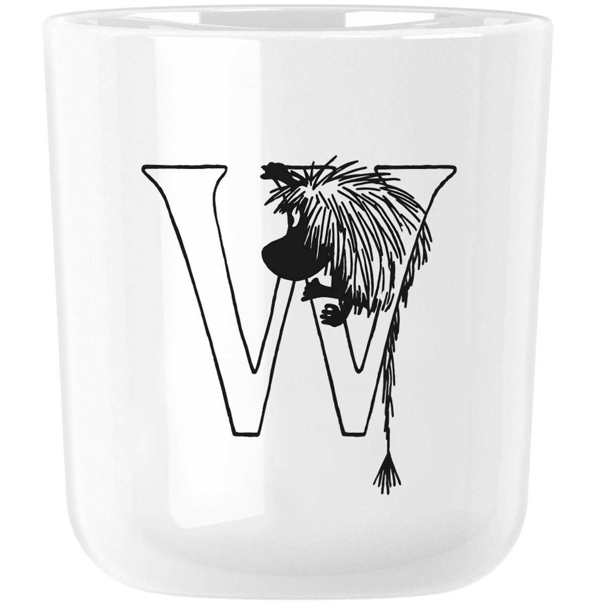 Moomin ABC Mugg 20 cl W Vit
