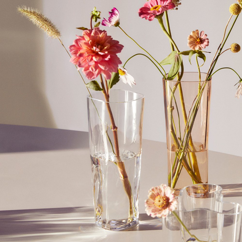 Aalto Vas 18 cm Klar