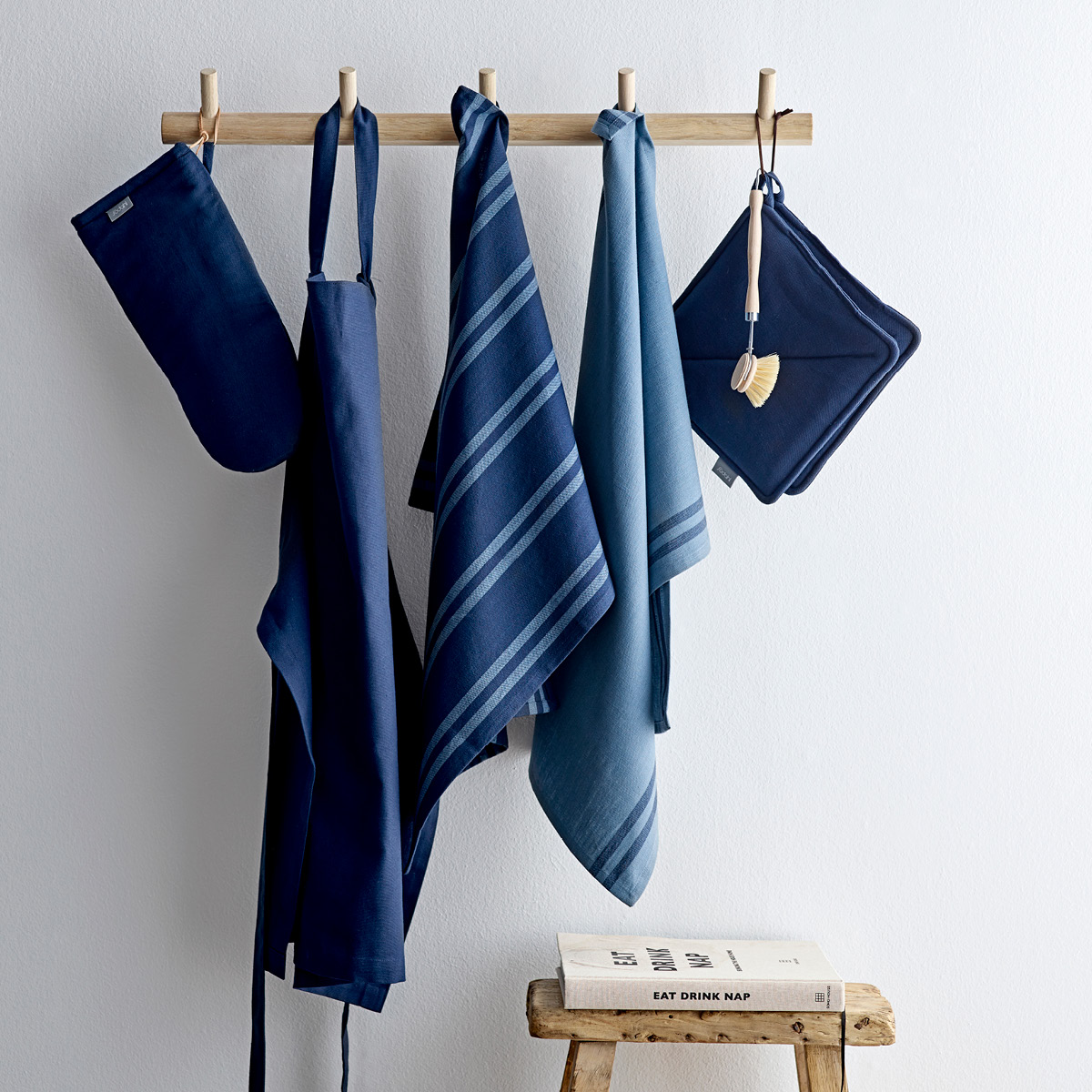 Soft Tools Kökshandduk 50x70 cm 2-pack Indigo