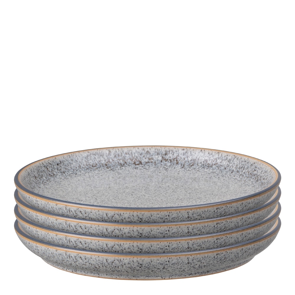 Studio Tallrik 21 cm 4-pack Grå