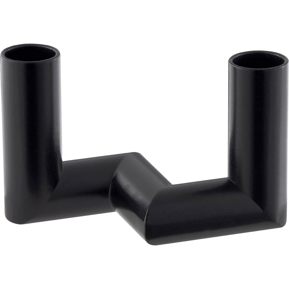 Matrix Ljusstake 2-armad 7,5 cm Svart