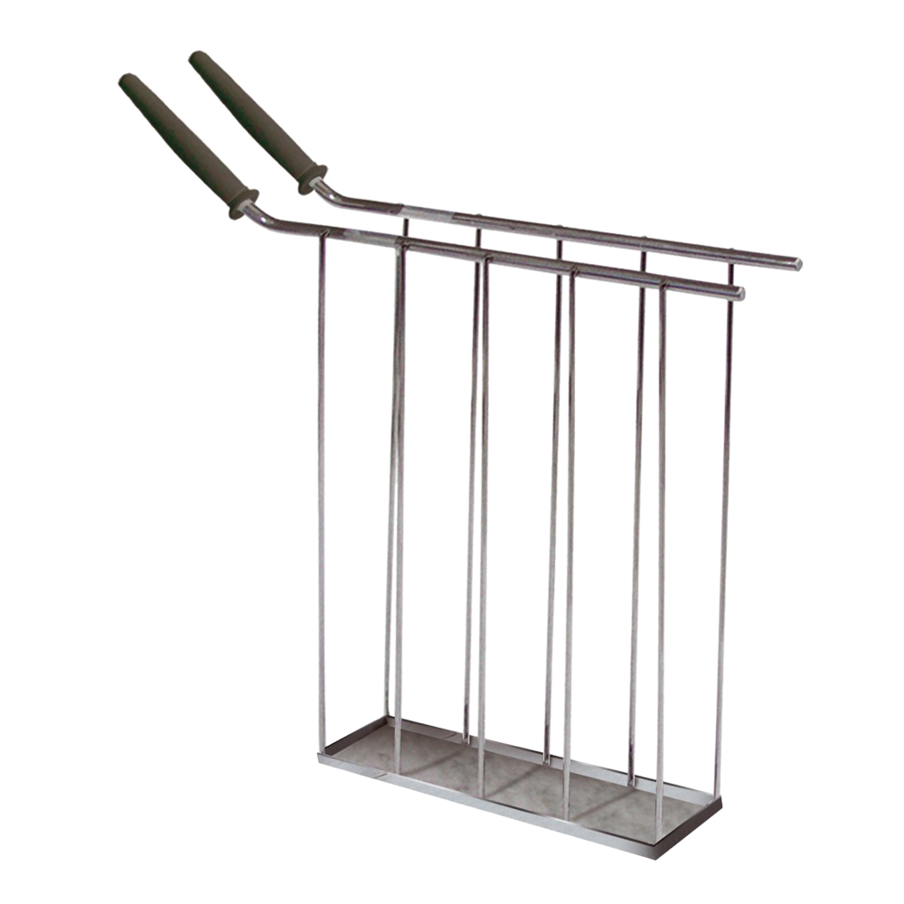 Brödrost 2 Skivor 27x18 cm Rostfri