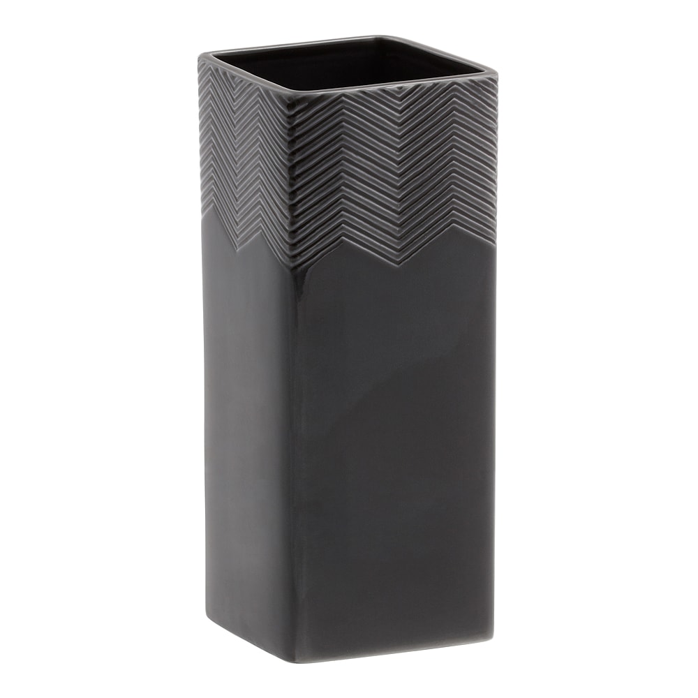 Kub Fishbone Diskborsthållare 15 cm Asfalt