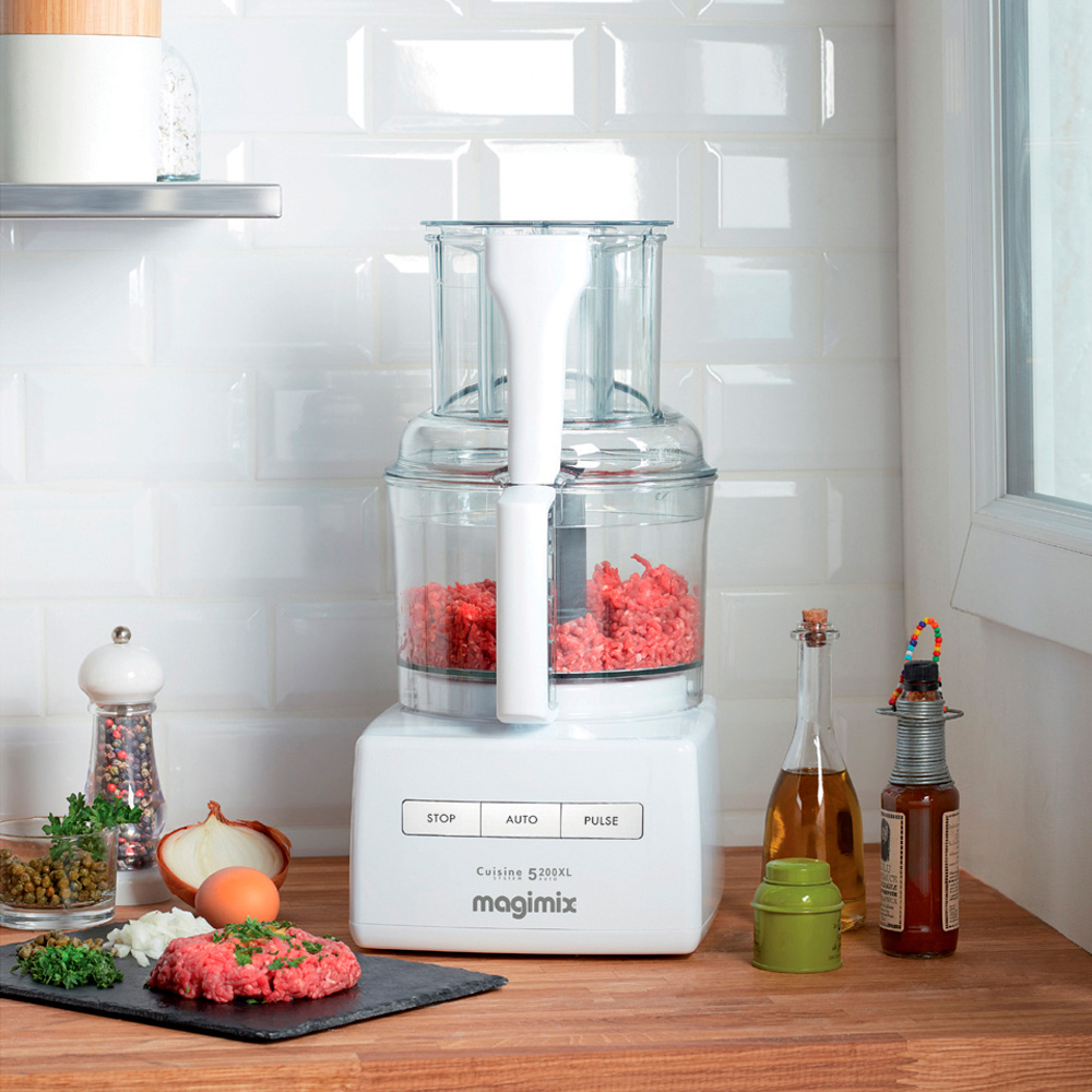 Magimix Foodprocessor CS 5200 XL 1100 watt Vit