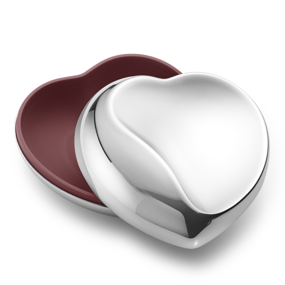 Georg Jensen Ask Hjärta L 6 cm Hibiskus