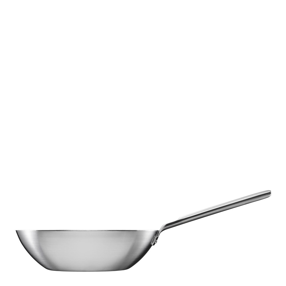Norden Steel Wok 28 cm obelagt rostfritt stål
