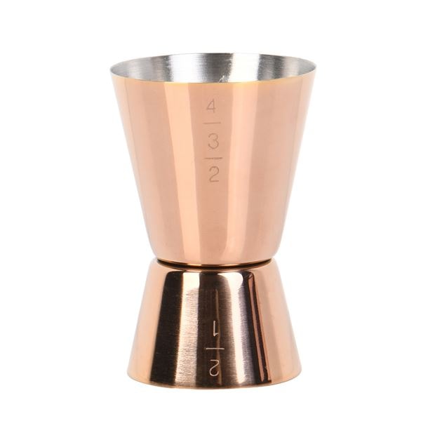 Sontell Måttbägare 2/4 cl Koppar