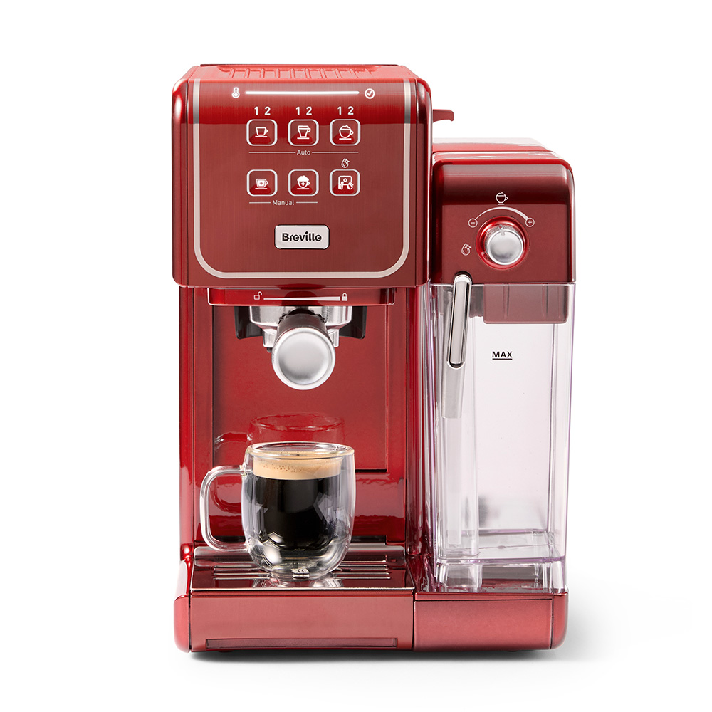 Breville Prima Latte III Röd