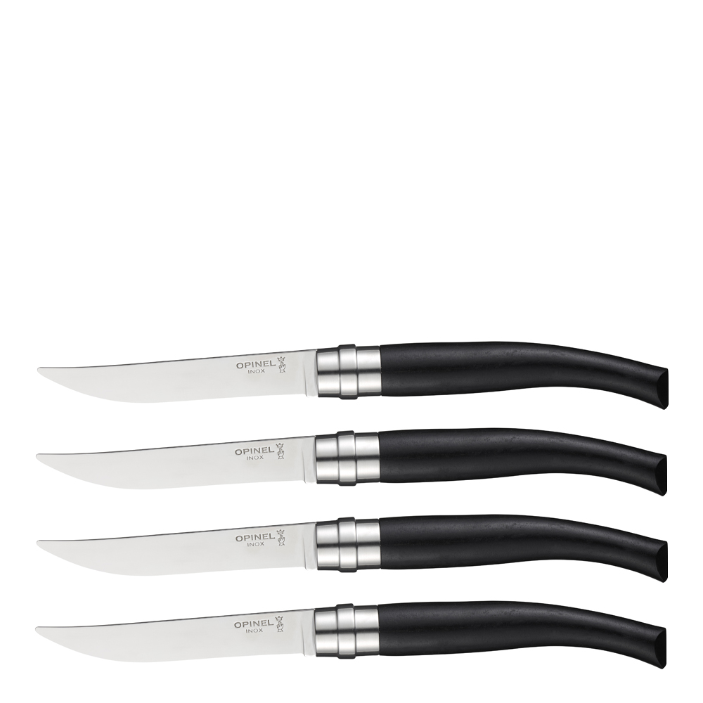 Chic Stekknivar 4-pack Ebony