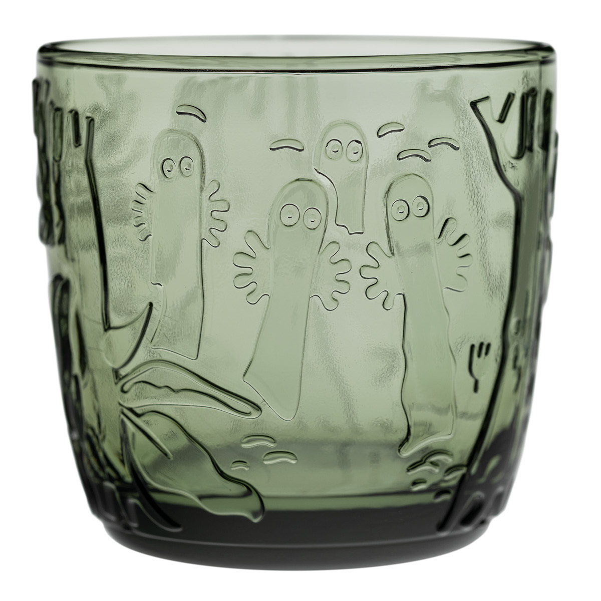 Mumin Glas 28 cl 2-pack Tallgrön