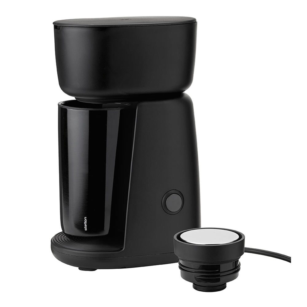Foodie Single Cup Kaffebryggare Svart