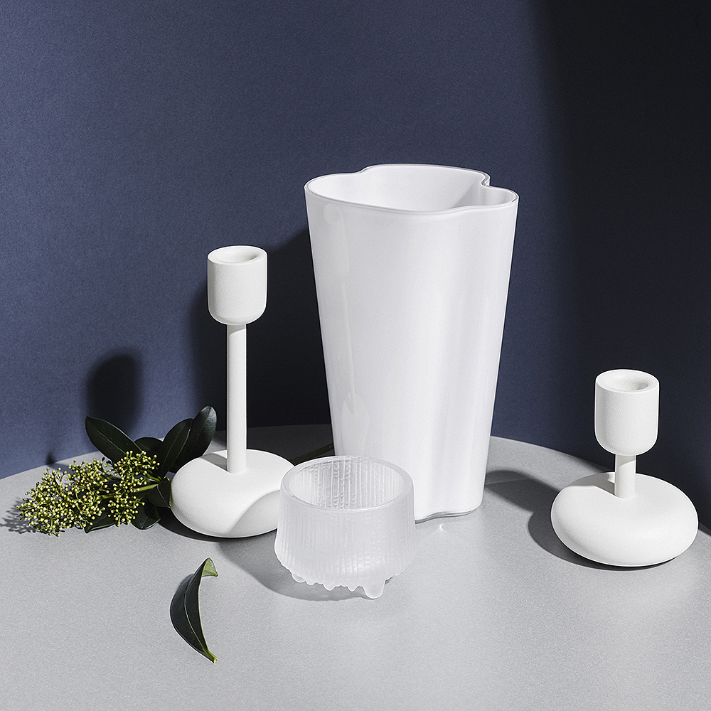 Alvar Aalto Collection Vas 22 cm Vit