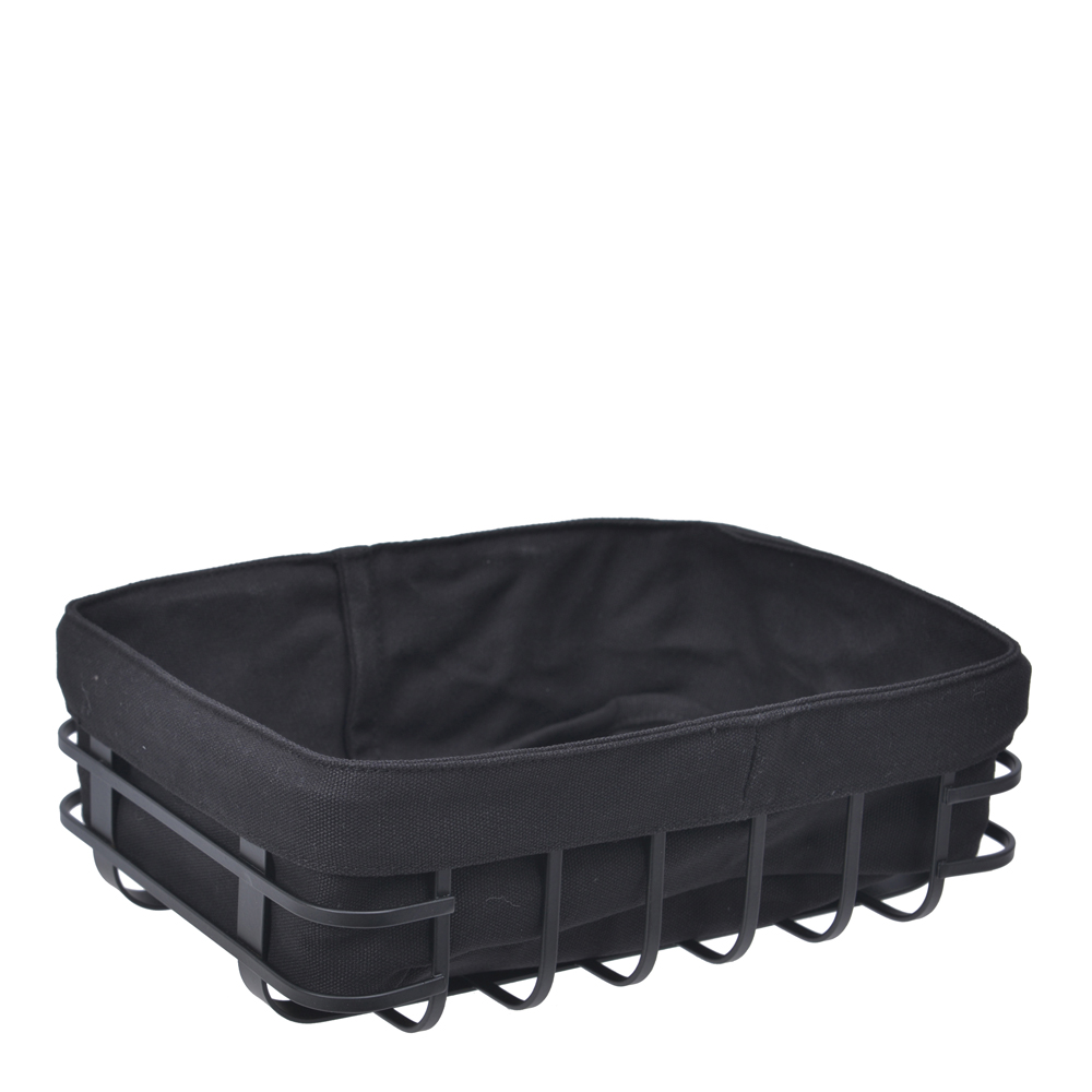 Vintri Brödkorg 25x18 cm Svart