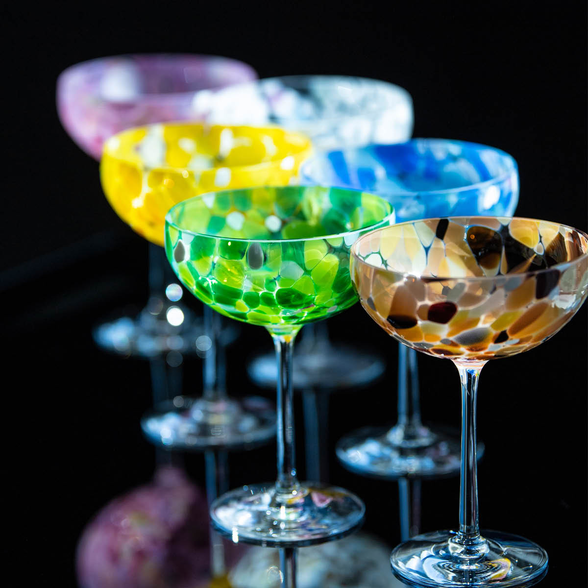 Swirl Champagneglas 22 cl Brun