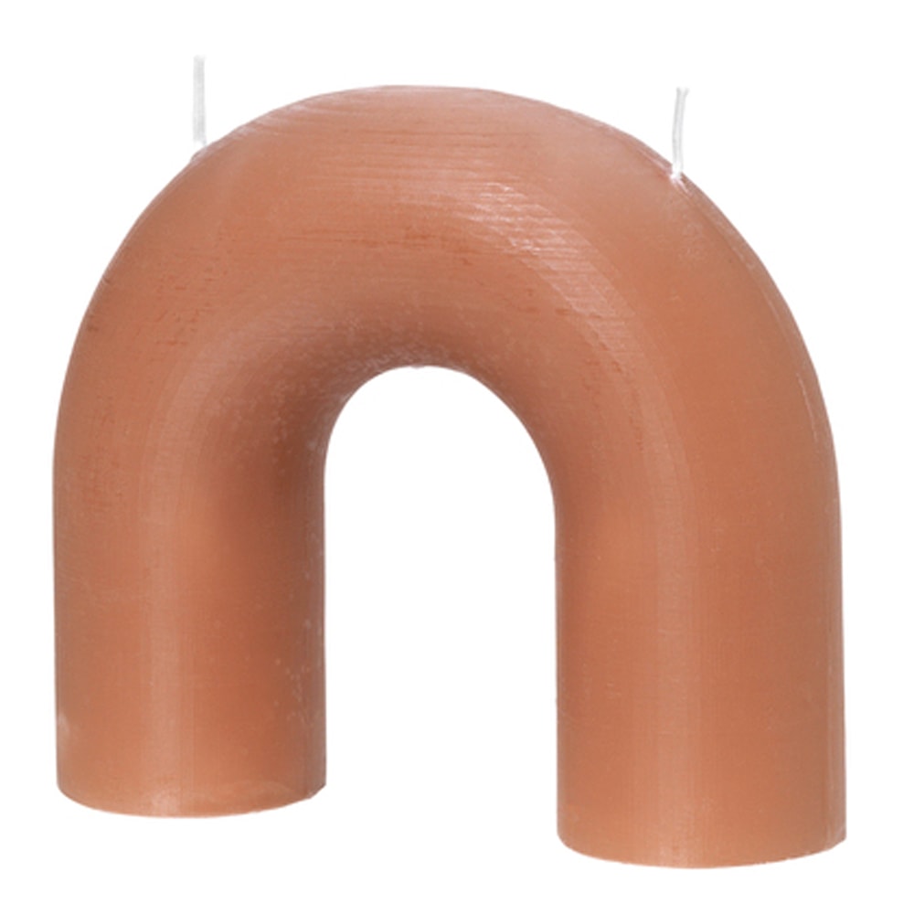 Bend Ljus 14,5 cm Tan